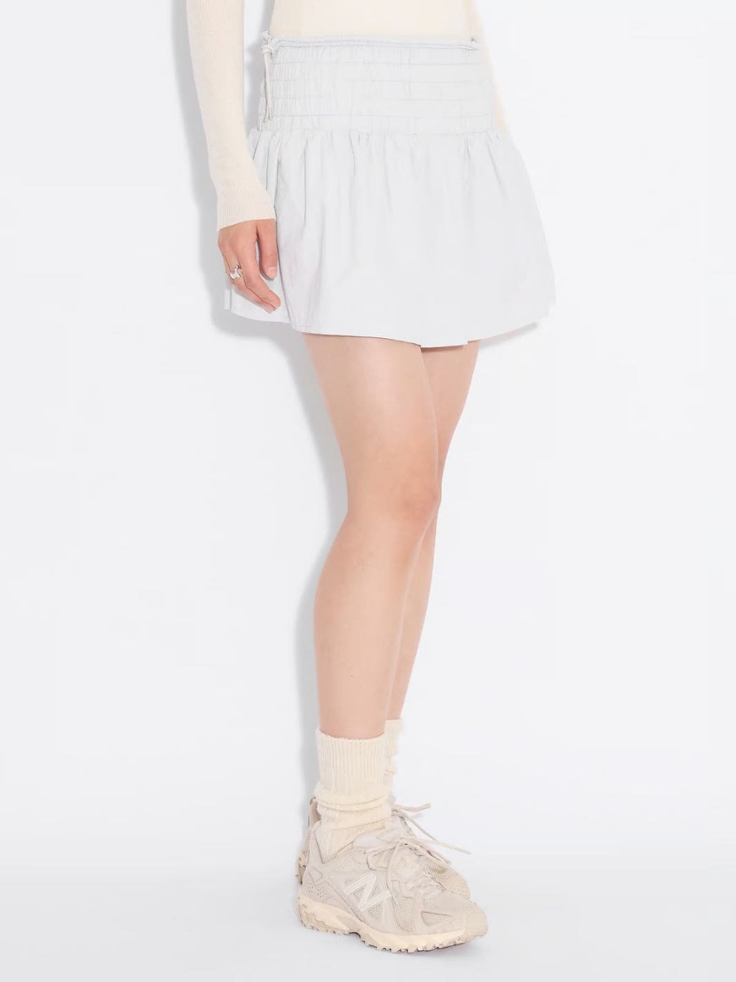 Holzweiler Skirts Skjørt | UV Protect Short Skirt Lt. Grey
