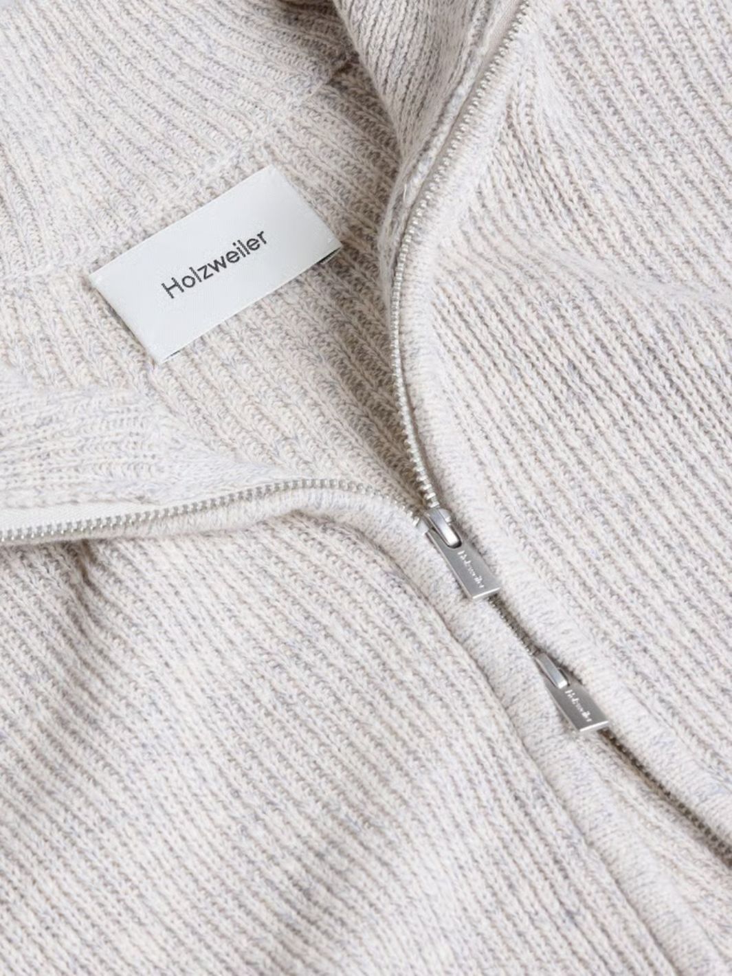 Holzweiler Sweaters Cardigan | Atlantic Zip Cardigan Blue Mix