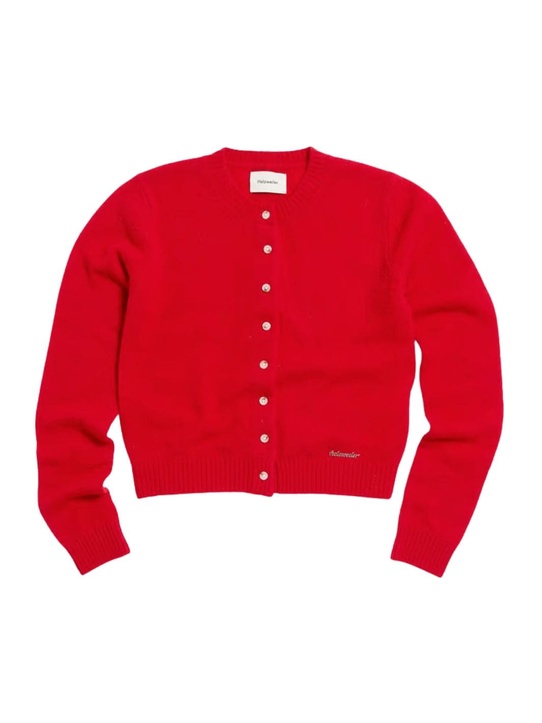 Holzweiler Sweaters Cardigan | Cashmere Cardigan Red