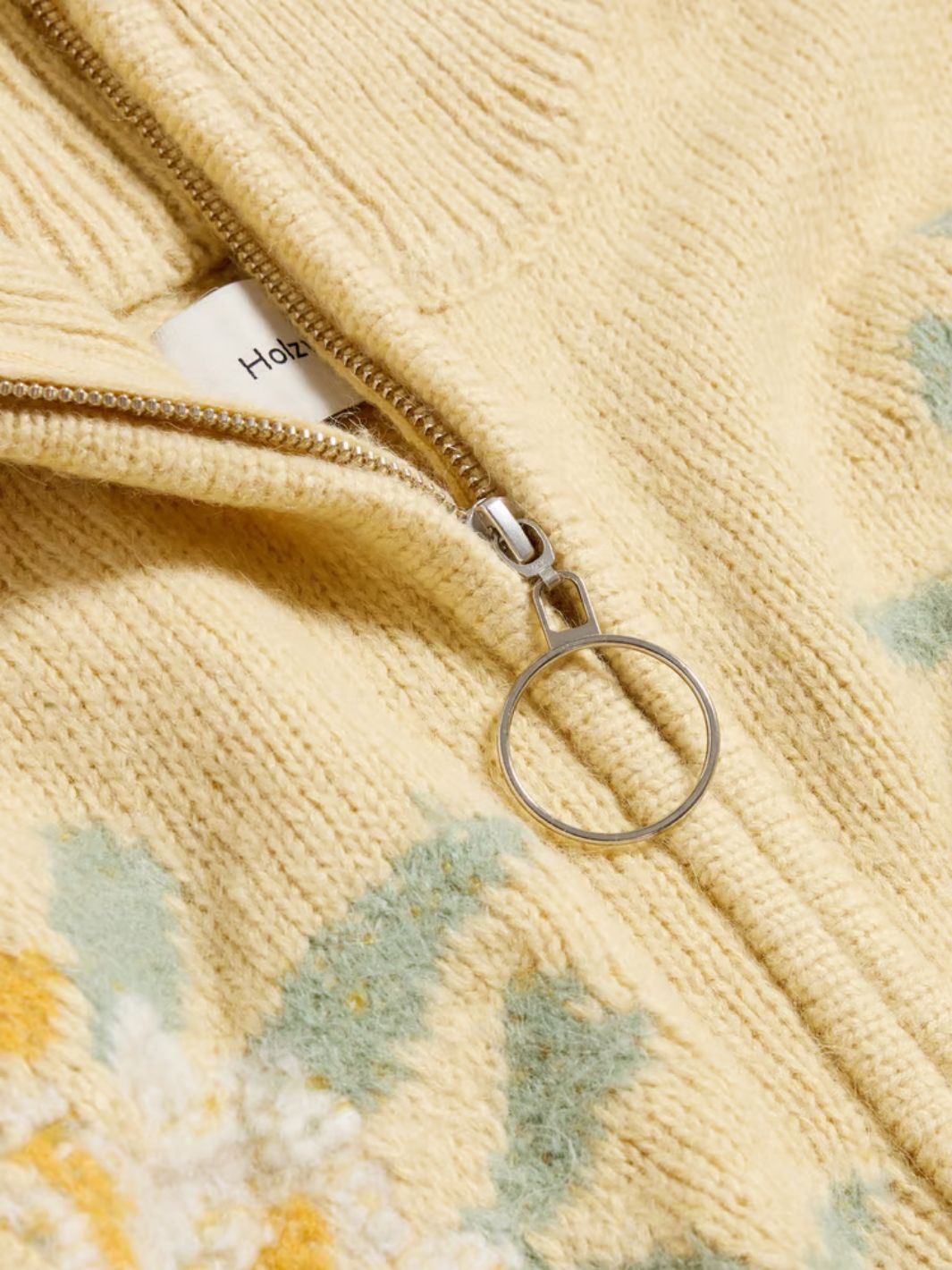 Holzweiler Sweaters Cardigan | Tine Cropped Cardigan Yellow