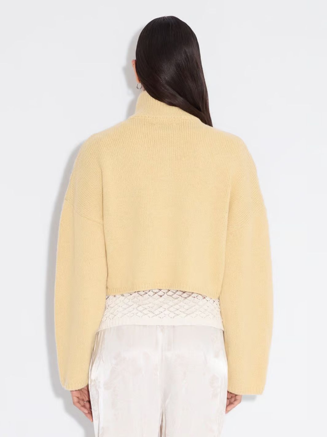 Holzweiler Sweaters Cardigan | Tine Cropped Cardigan Yellow