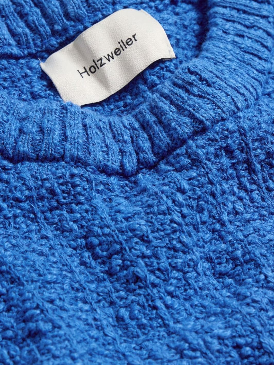 Holzweiler Sweaters Genser | Cohen Outcast Crew Blue