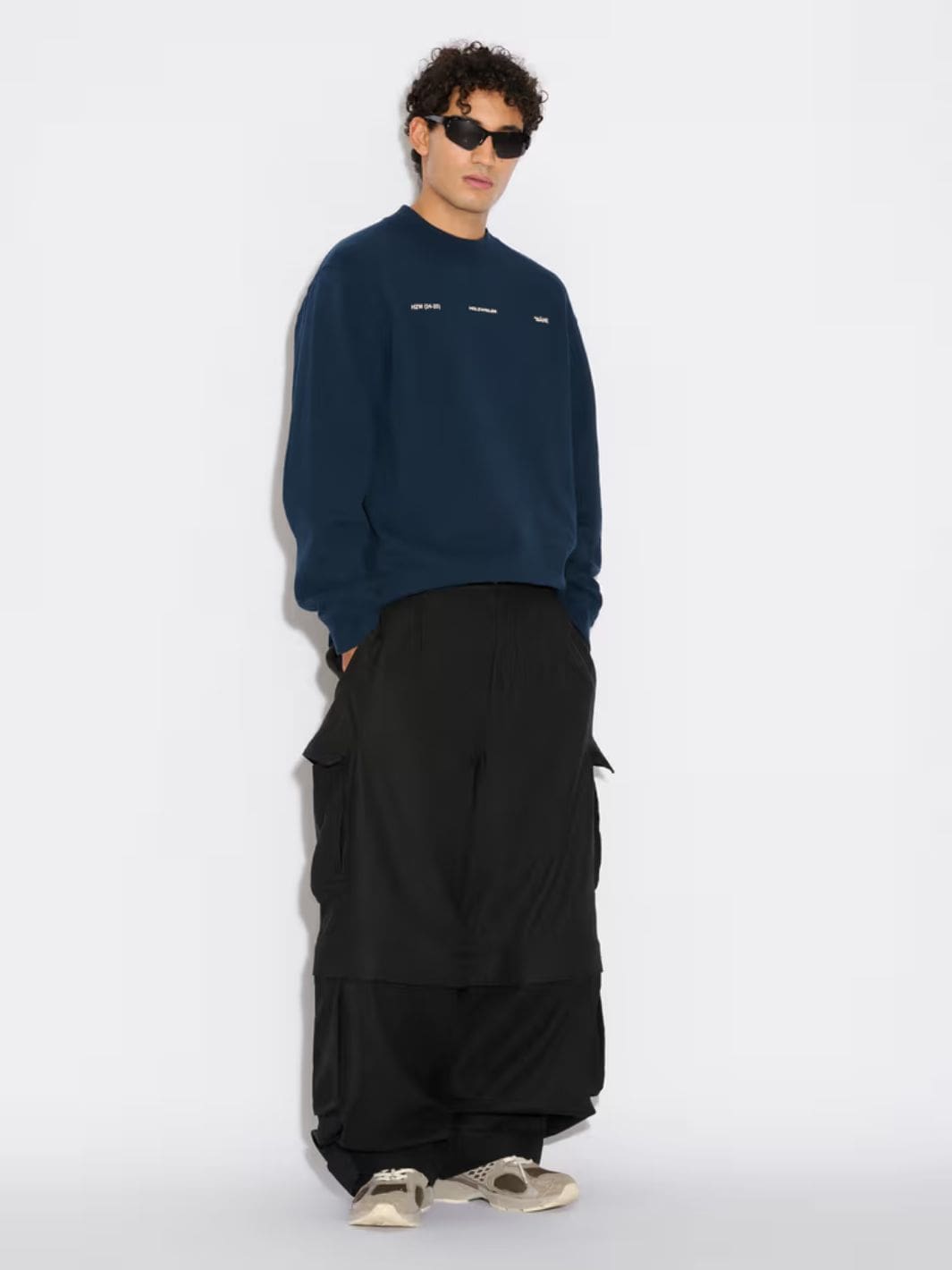 Holzweiler Sweaters Genser | Duke National Crew Blue