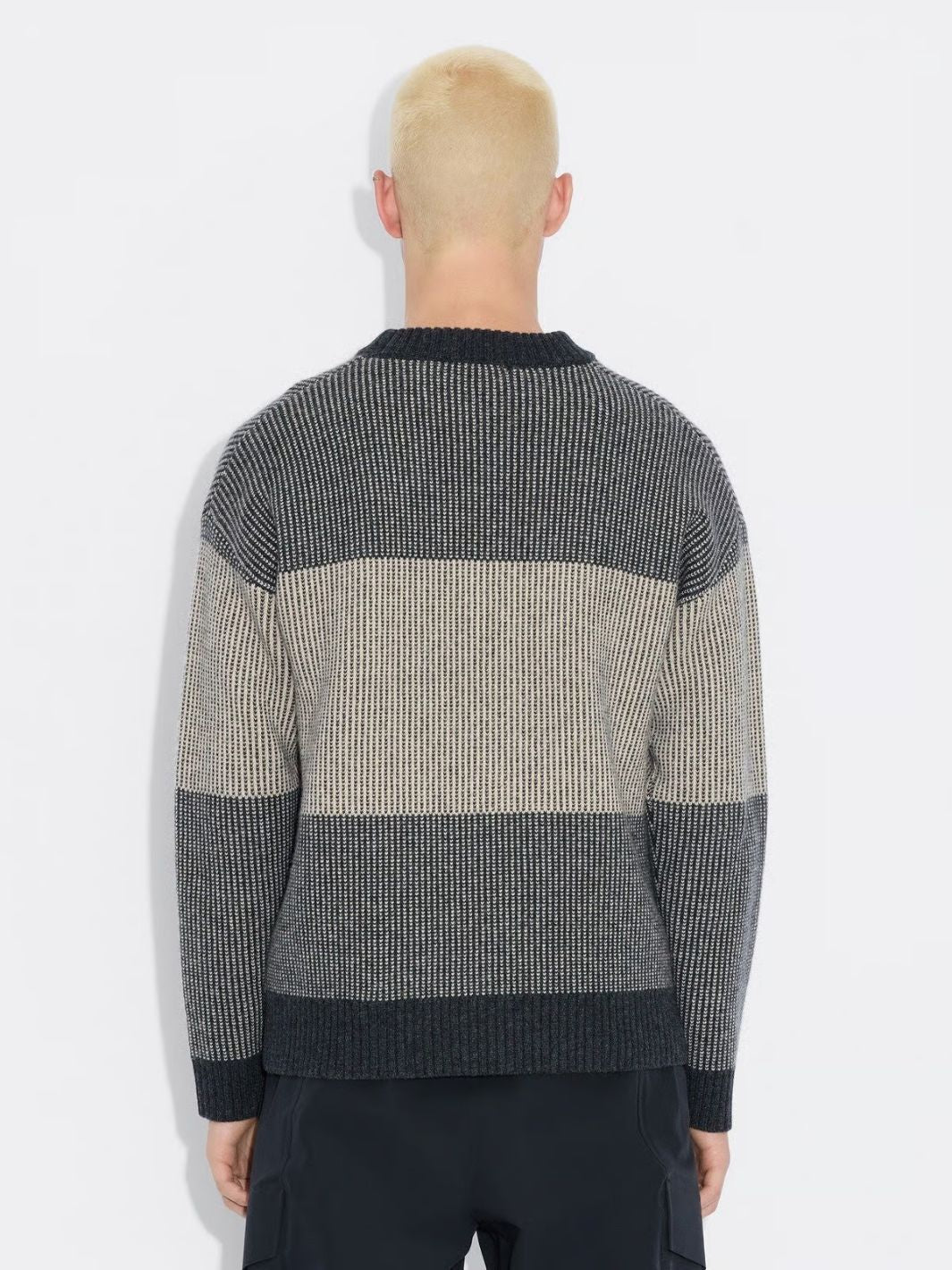 Holzweiler Sweaters Genser | Ski Logo Crew Dk Grey Mix