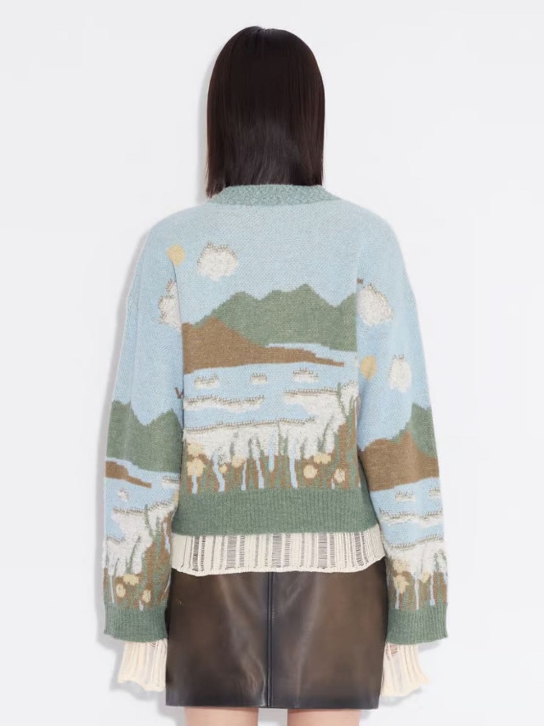 Holzweiler Sweaters Genser | Tine Landscape Crew