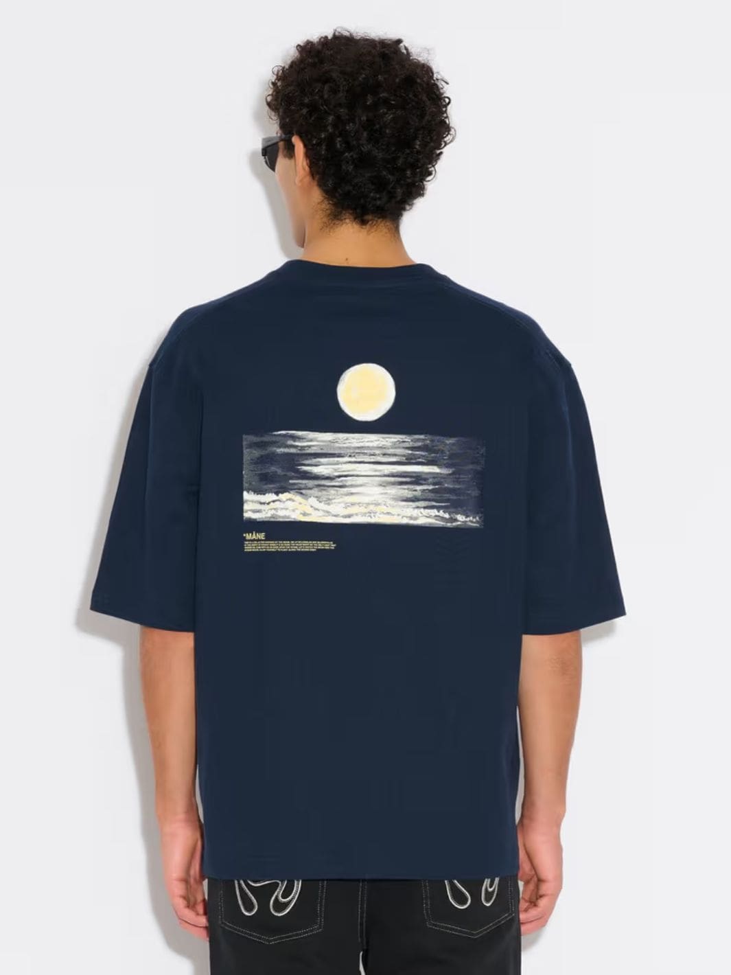 Holzweiler Sweaters T-Shirt | Ranger National Tee Dk. Blue