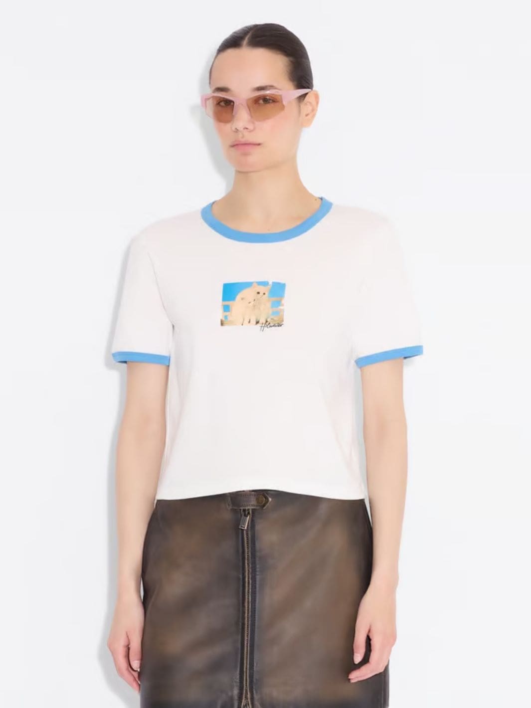 Holzweiler Tees & Longsleeves T-Skjorte | Kitty Tee White