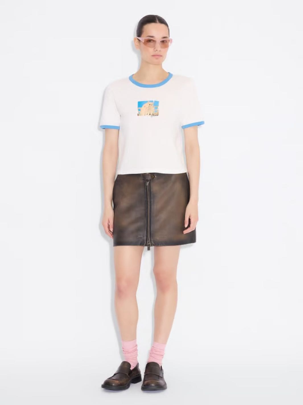 Holzweiler Tees & Longsleeves T-Skjorte | Kitty Tee White