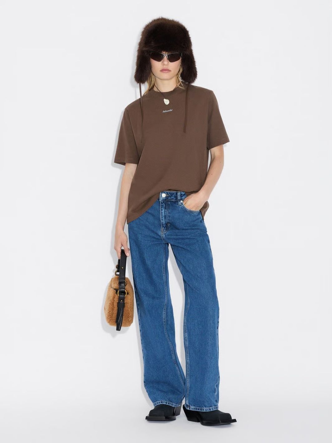 Holzweiler Tees & Longsleeves T-Skjorte | Kjerag National Tee Brown