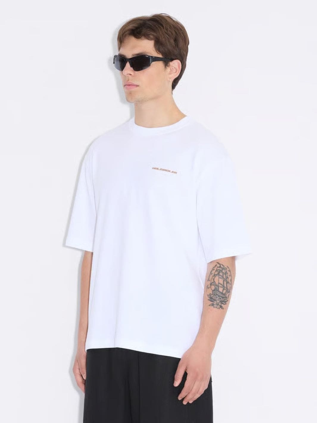 Holzweiler Tees & Longsleeves T-Skjorte | Ranger Sunflower Tee Ecru