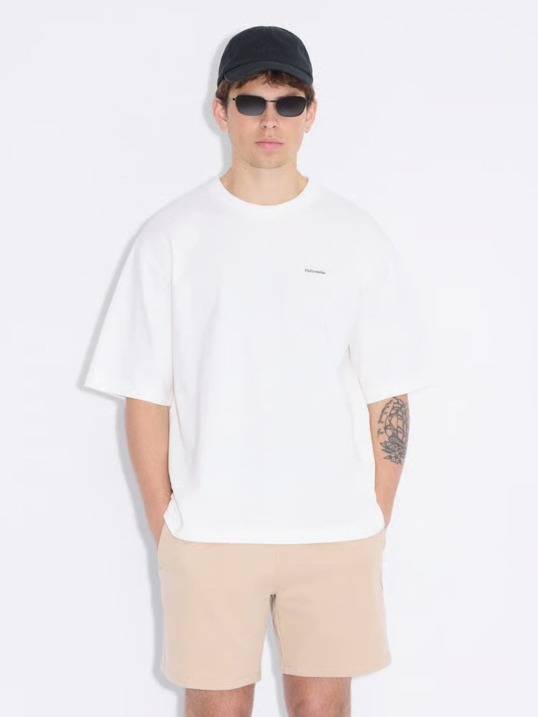 Holzweiler Tees & Longsleeves T-Skjorte | Relaxed Tee White