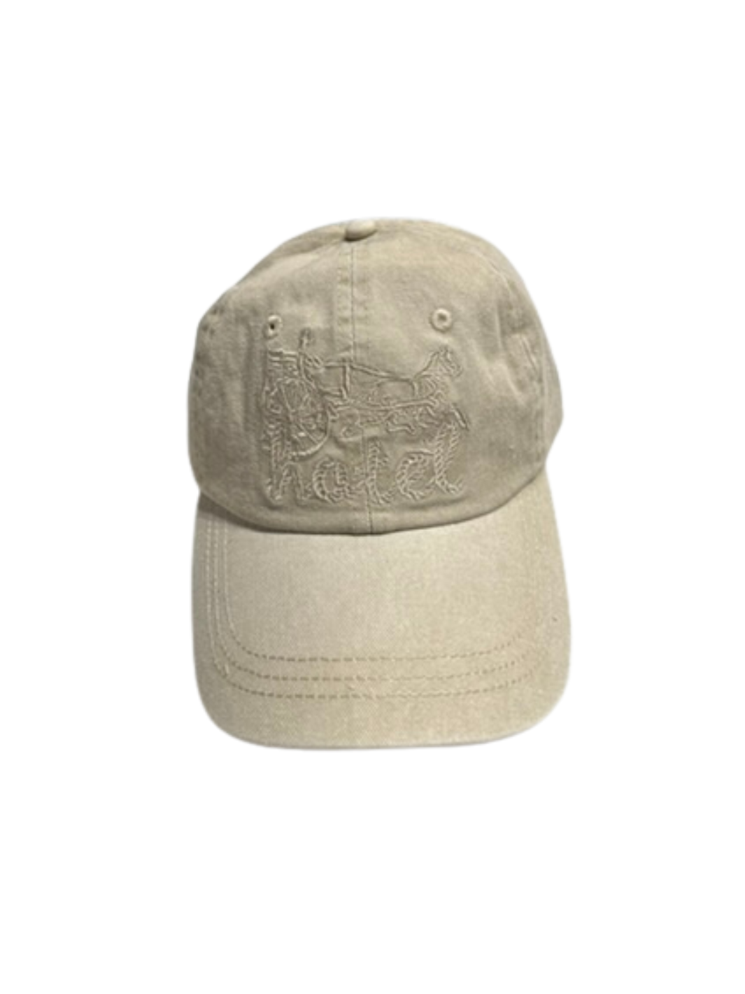Hotel Accessories Cap | Wagon Embroidered Denim Hat