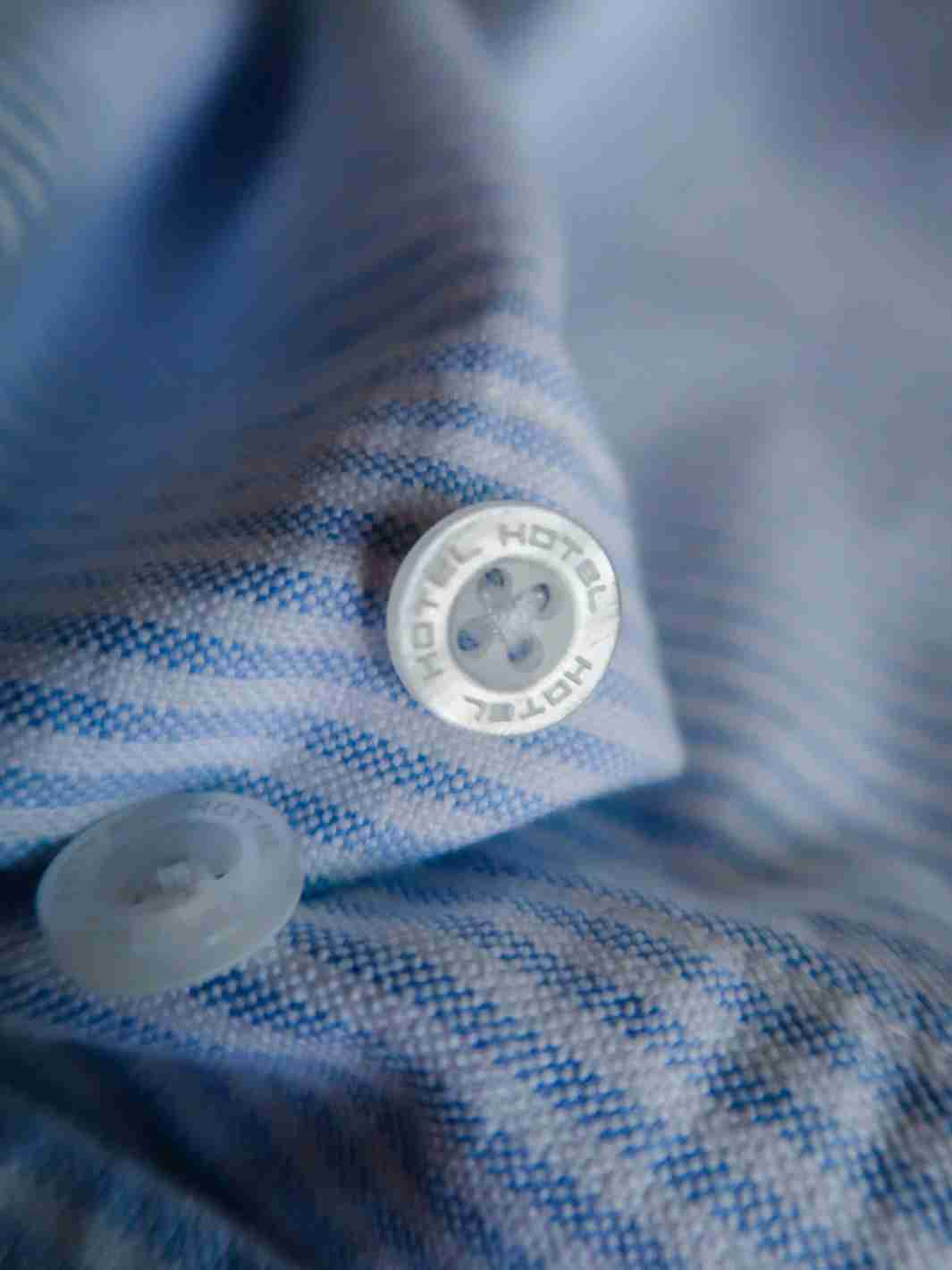 Hotel Shirts Skjorte | Oxford Striped Shirt Blue