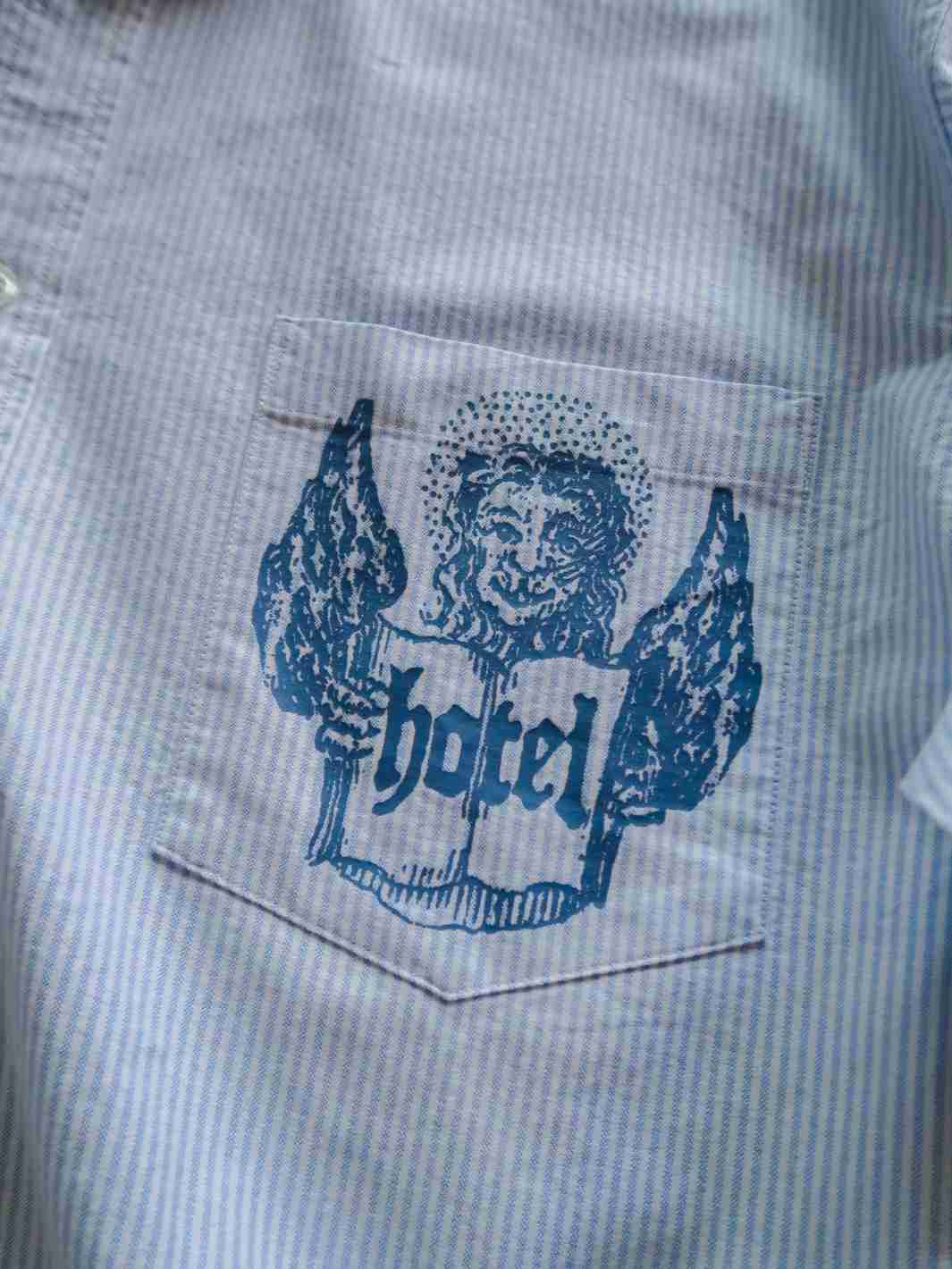 Hotel Shirts Skjorte | Oxford Striped Shirt Blue