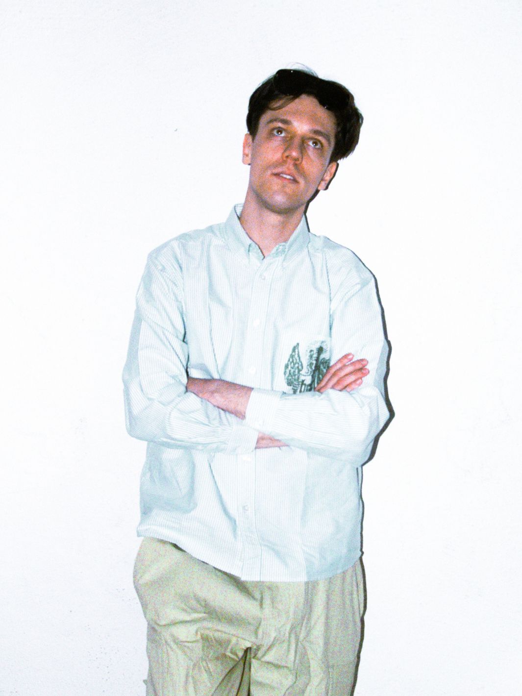 Hotel Shirts Skjorte | Pinstripe Oxford Shirt Green