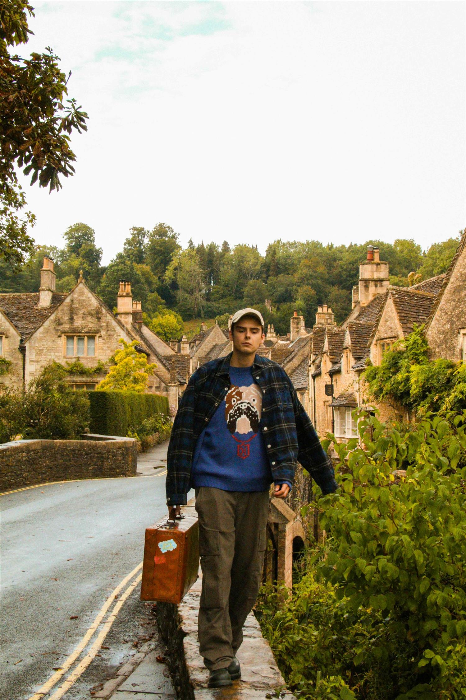 Hotel Sweaters Genser | Bulldog Knit Sweater French Navy