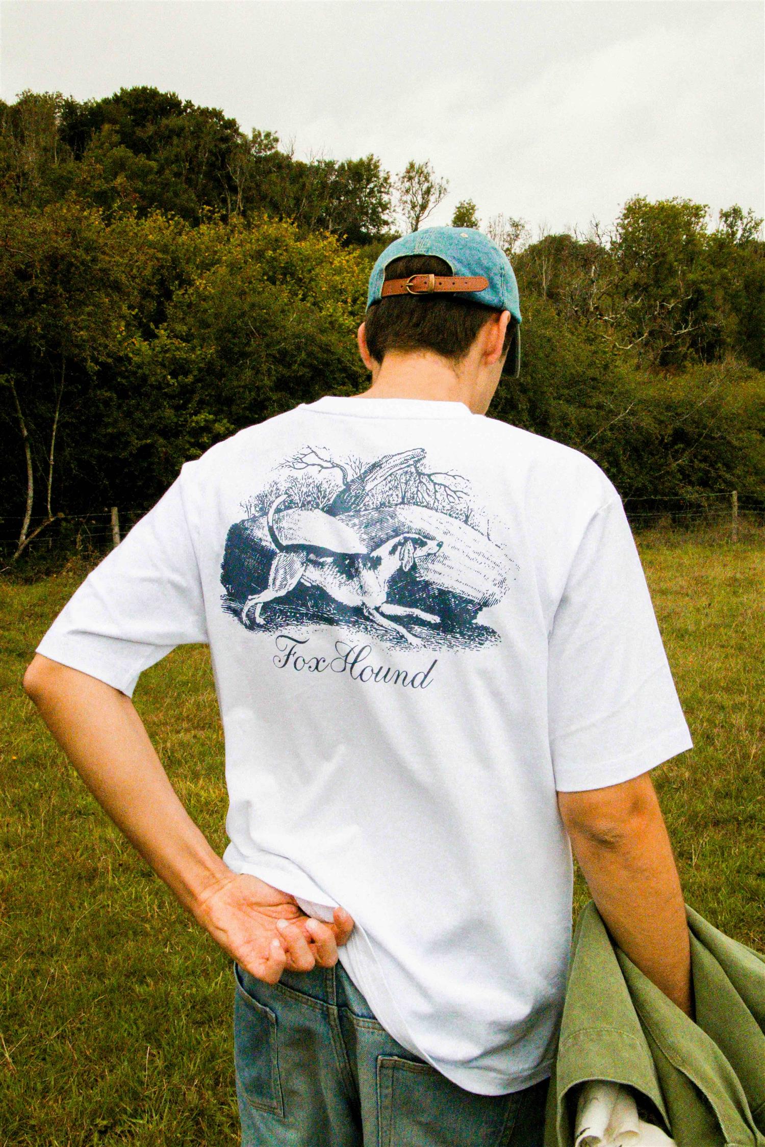 Hotel Tees & Longsleeves T-Skjorte | Foxhound Tee White