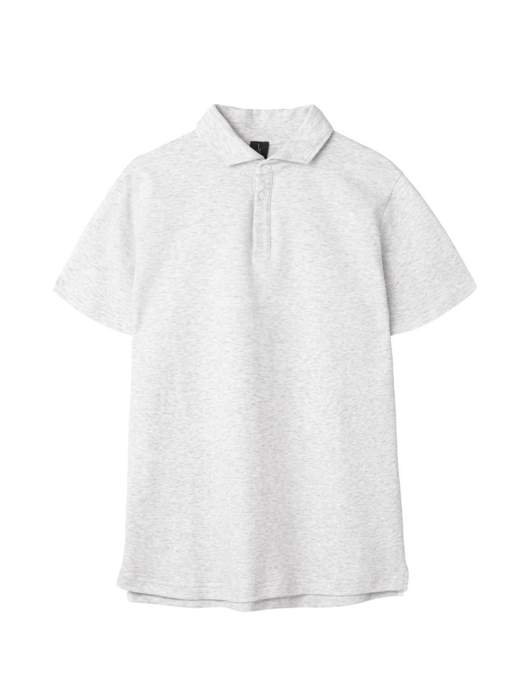 Julie Josephine Shirts T-skjorte | Harald Polo T-shirt Grey Melange