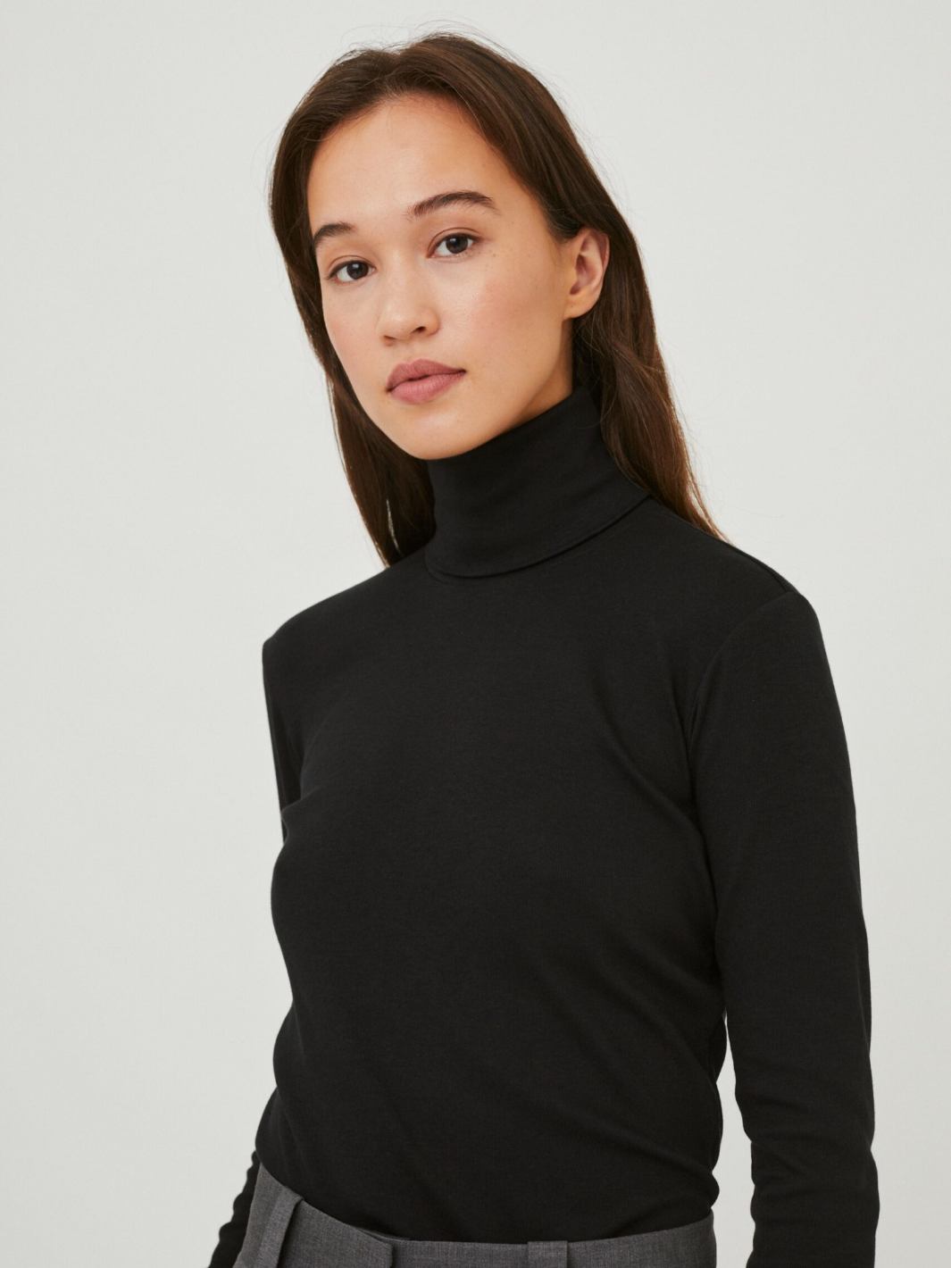 Julie Josephine Sweaters Genser | Camilla Cotton Polo Black