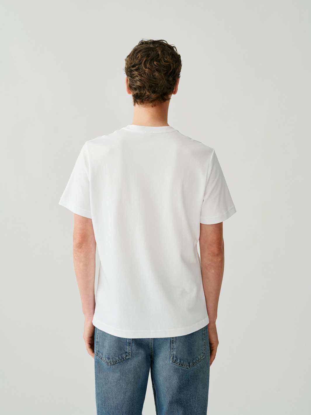Julie Josephine Tees & Longsleeves T-skjorte | Felix Roundneck T-shirt White