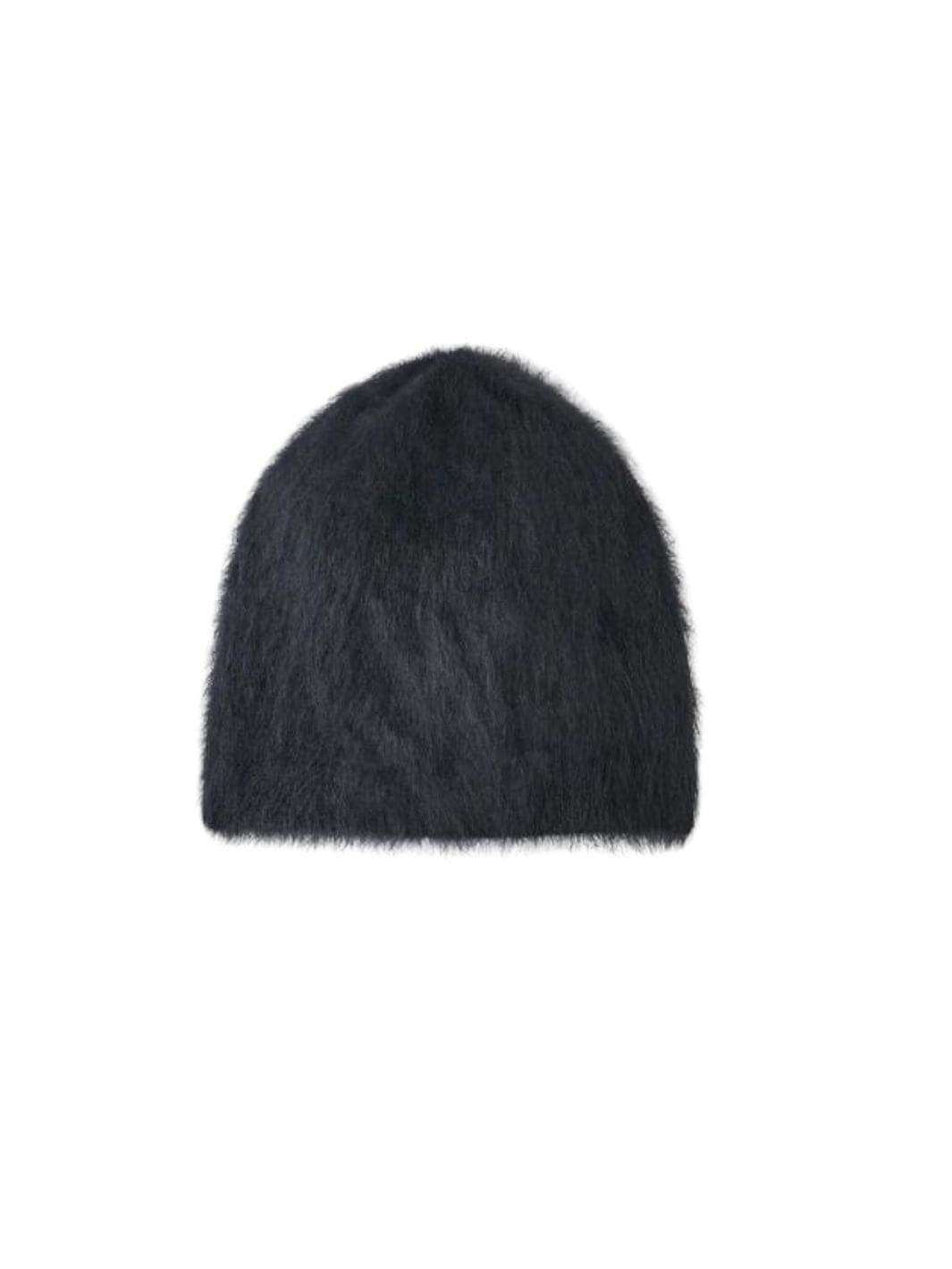 Lisa Yang Accessories Lue | Brushed Beanie Black