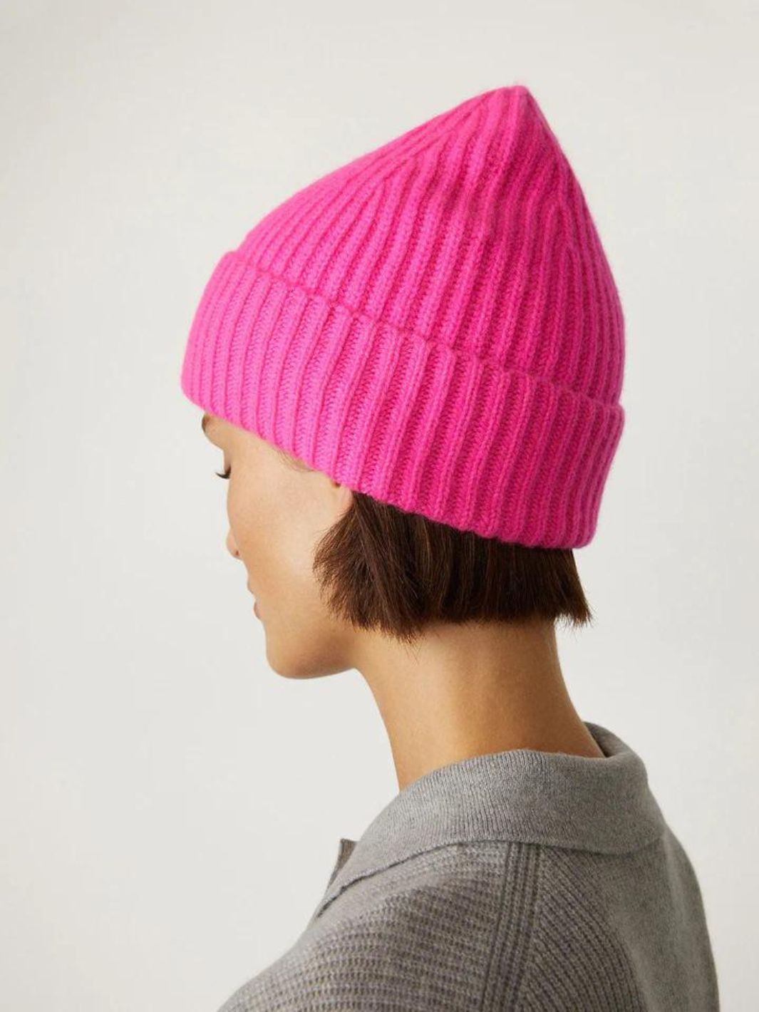 Lisa Yang Accessories Lue | Martigny Beanie Neon Pink