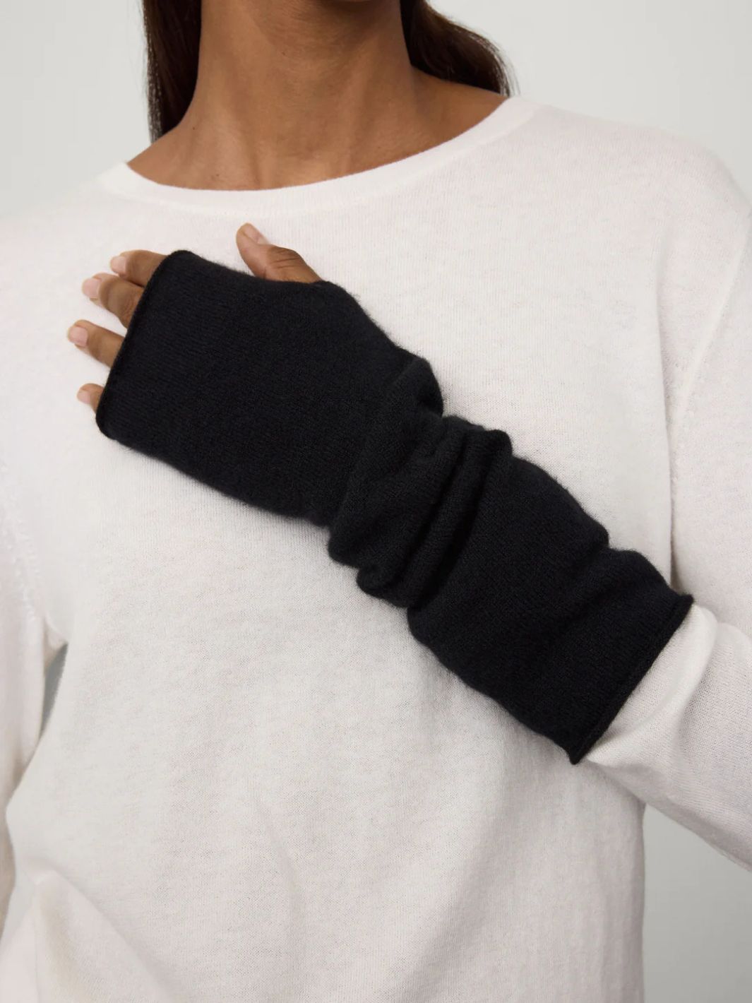Lisa Yang Accessories Pulsvanter | Aspen Arm Warmers Black