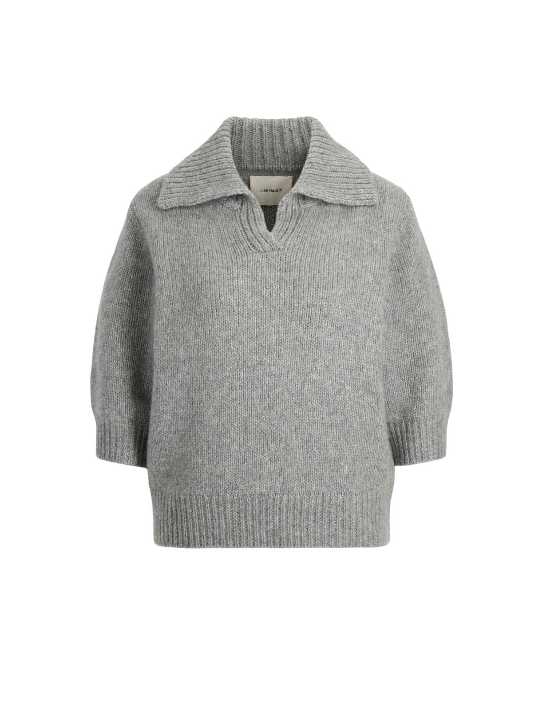 Lisa Yang Knit 2 / Grå Genser | Lailai Sweater Cloudy