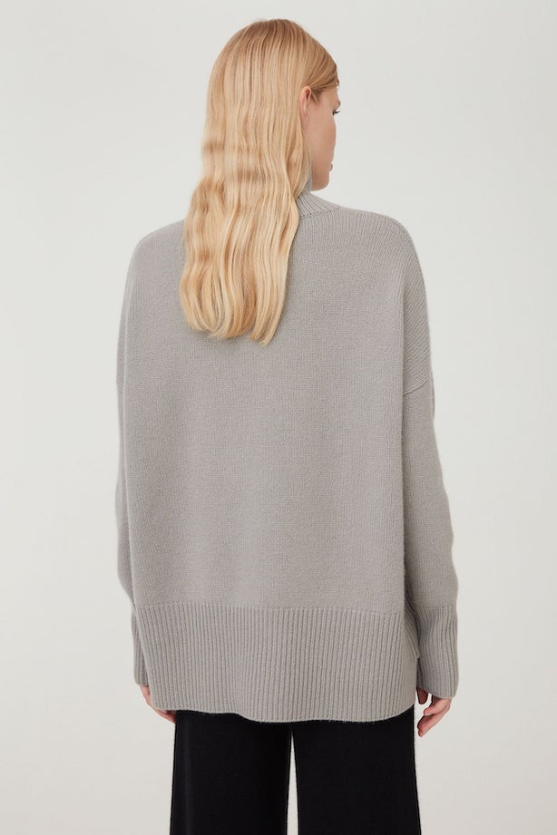 Lisa Yang Knit Genser | Heidi Sweater Grey