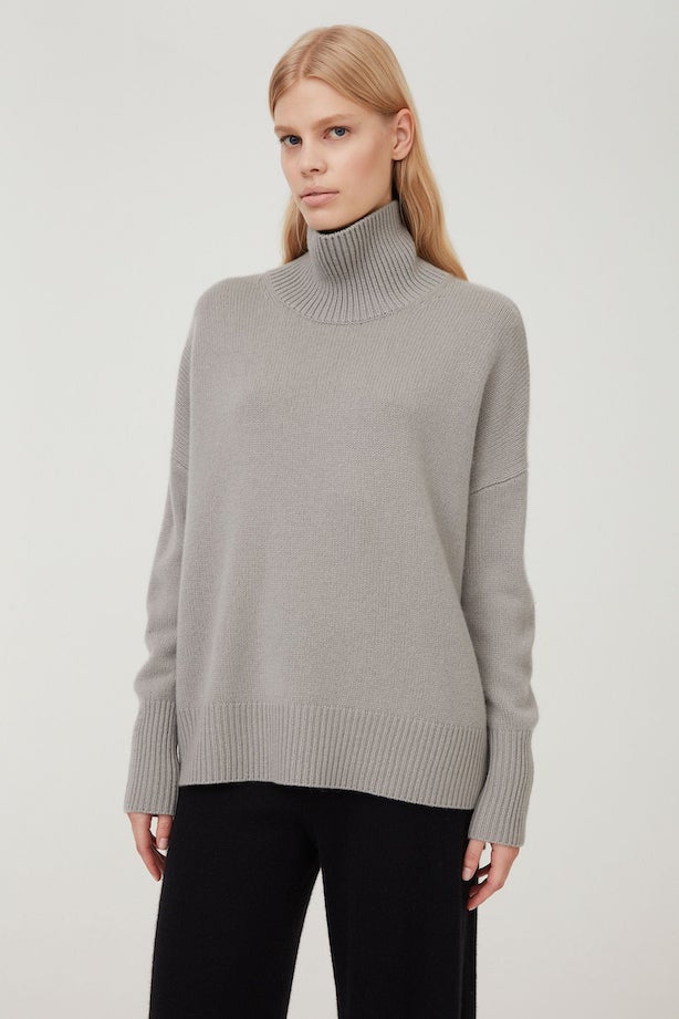 Lisa Yang Knit Genser | Heidi Sweater Grey