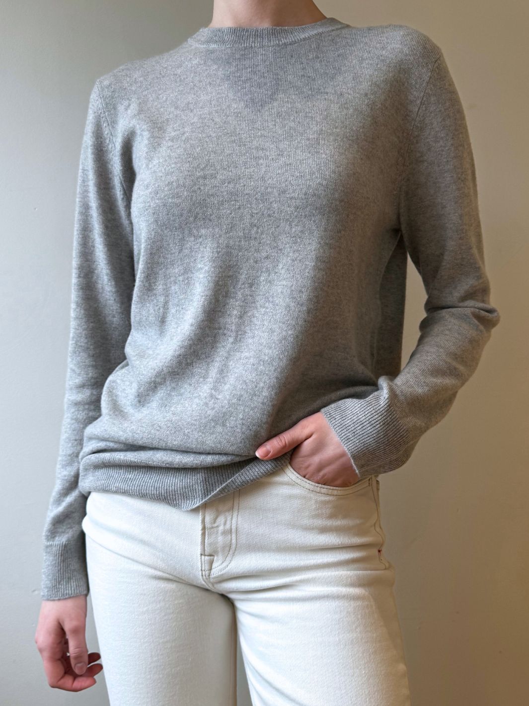 Lisa Yang Knit Genser | Helena Sweater Dove G