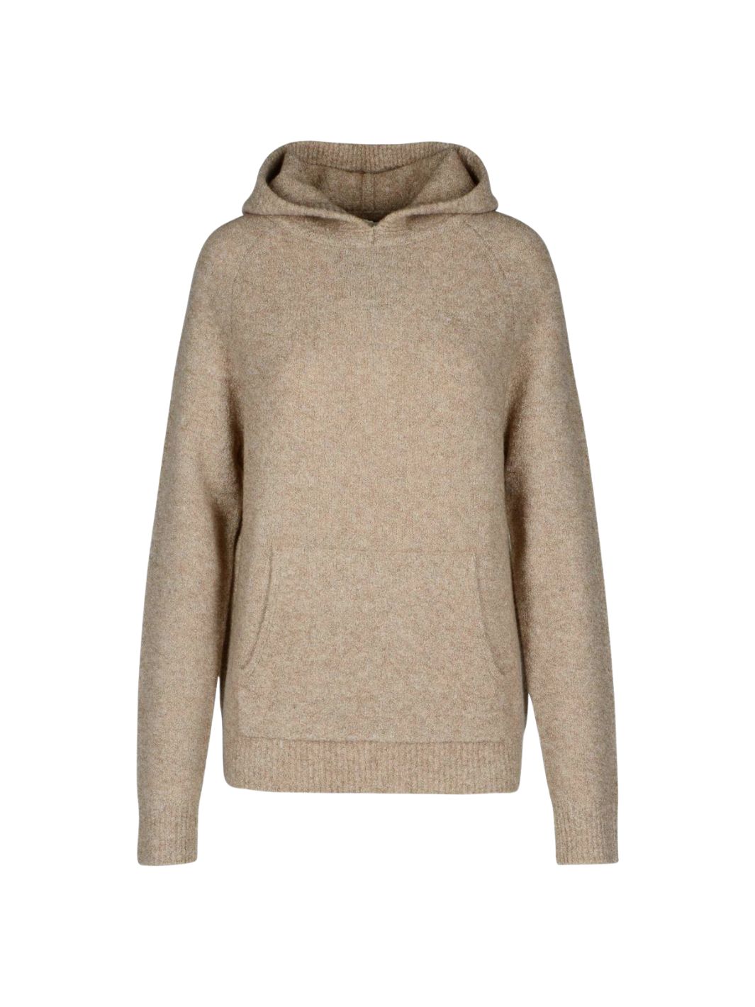 Lisa Yang Knit Genser | Ivy Hooded Sweater Speckled Sand