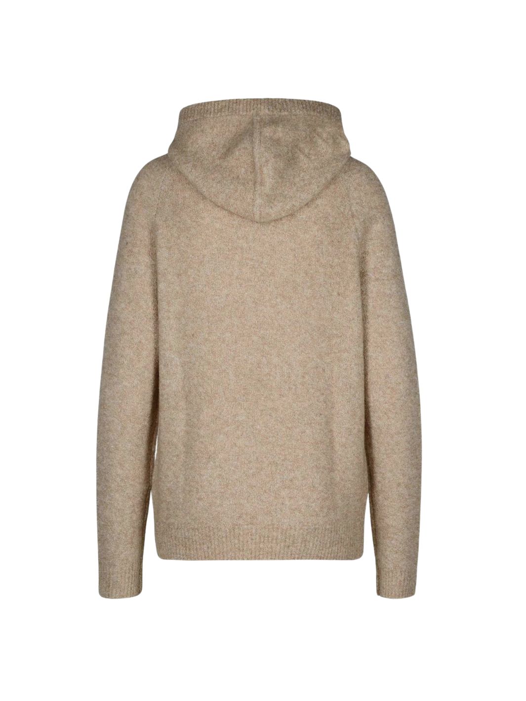 Lisa Yang Knit Genser | Ivy Hooded Sweater Speckled Sand
