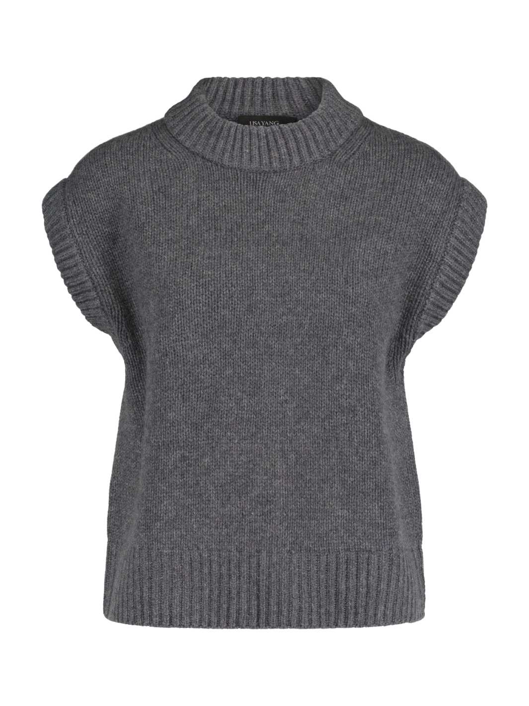 Lisa Yang Knit Genser | Jonny Sweater Graphite