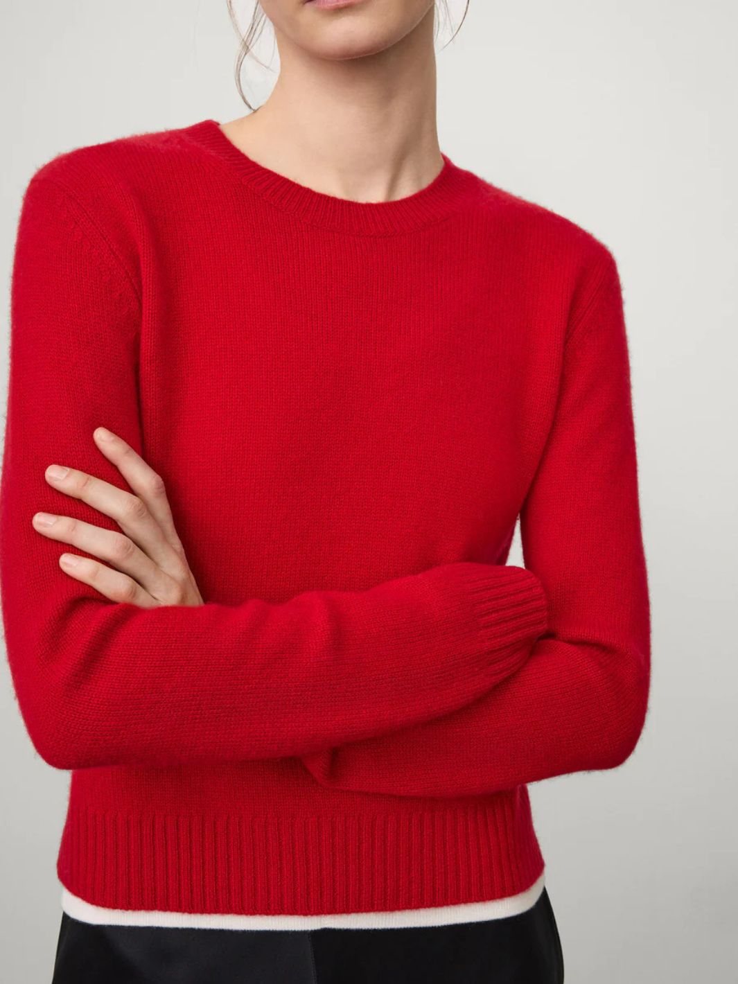 Lisa Yang Knit Genser | Mable Sweater Goji Berry