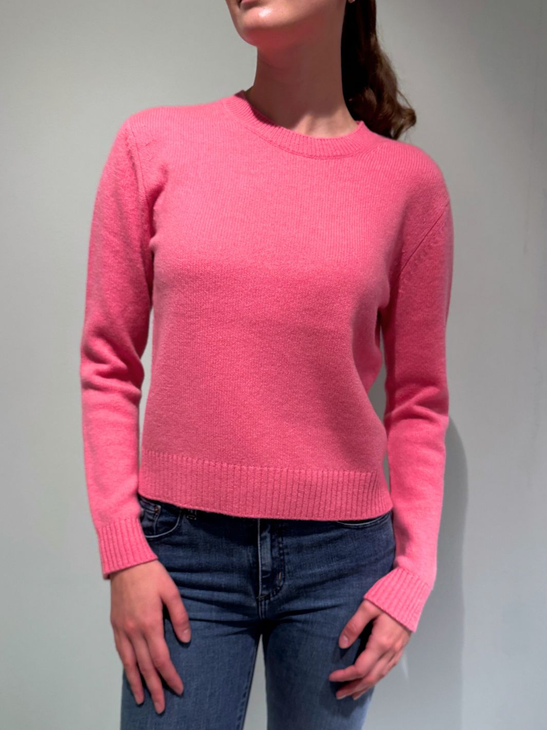 Lisa Yang Knit Genser | Mable Sweater Sakura Pink