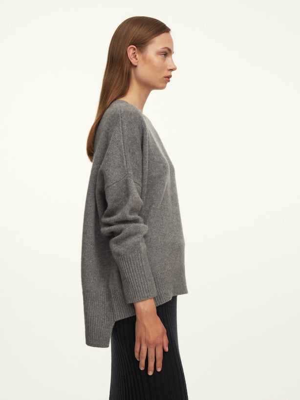 Lisa Yang Knit Genser | Mila Sweater Grey