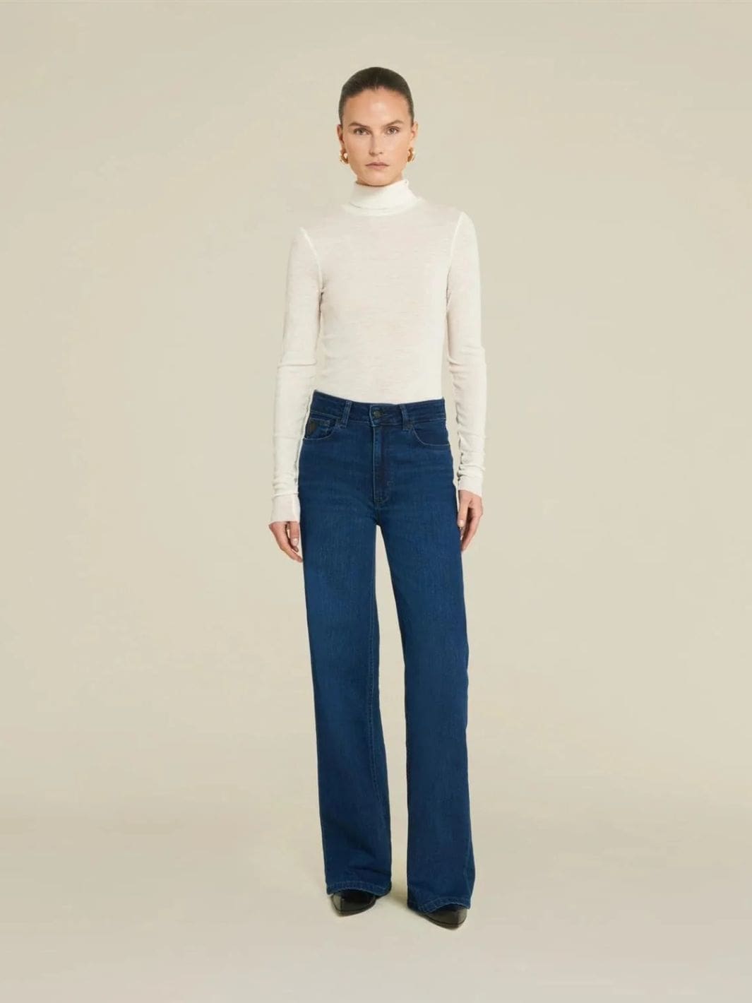 Lois Bukser Jeans | Palazzo Night Blue Rinse