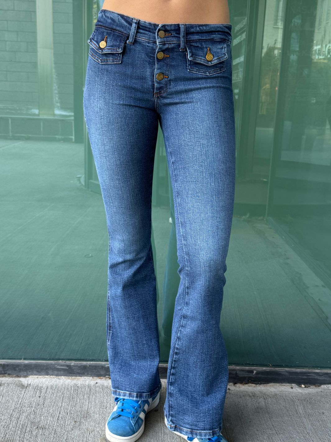 Lois Bukser Jeans | Yoko 22 Caspar Elegance Brushed Dark Stone