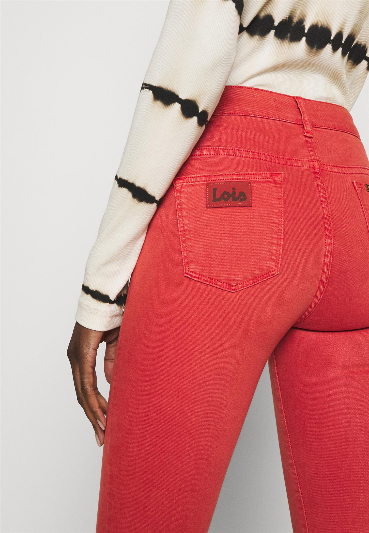 Lois Trousers Raval High Rise Flare