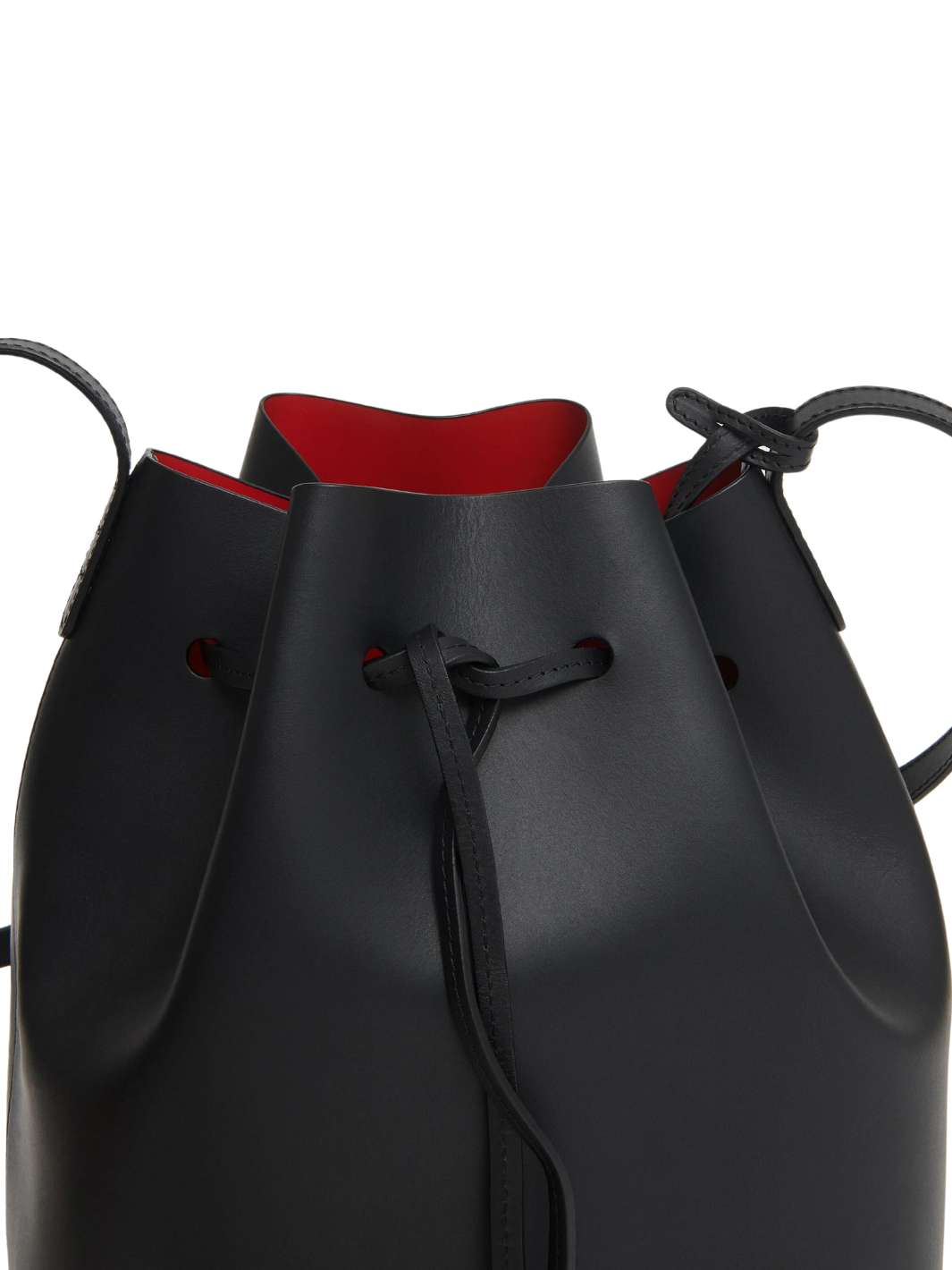 Mansur Gavriel Bags Black Veske | Bucket Bag Black/Flamma