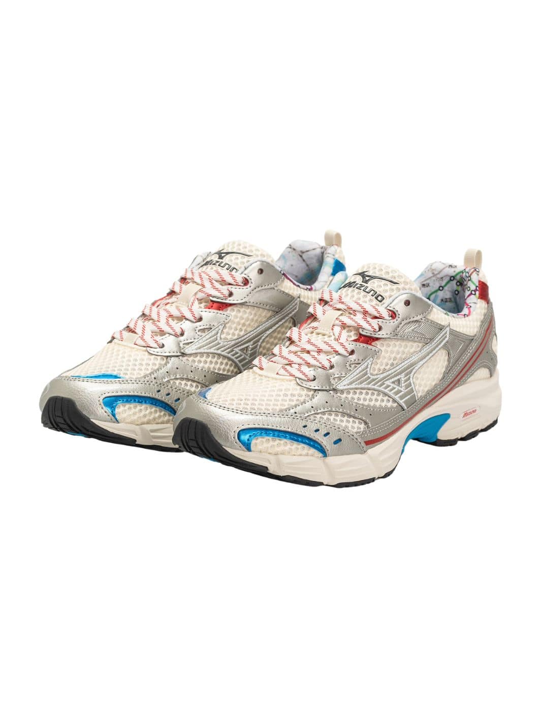 Mizuno Shoes Sneakers | Mizuno MXR Pristine/High Risk Red/Blue