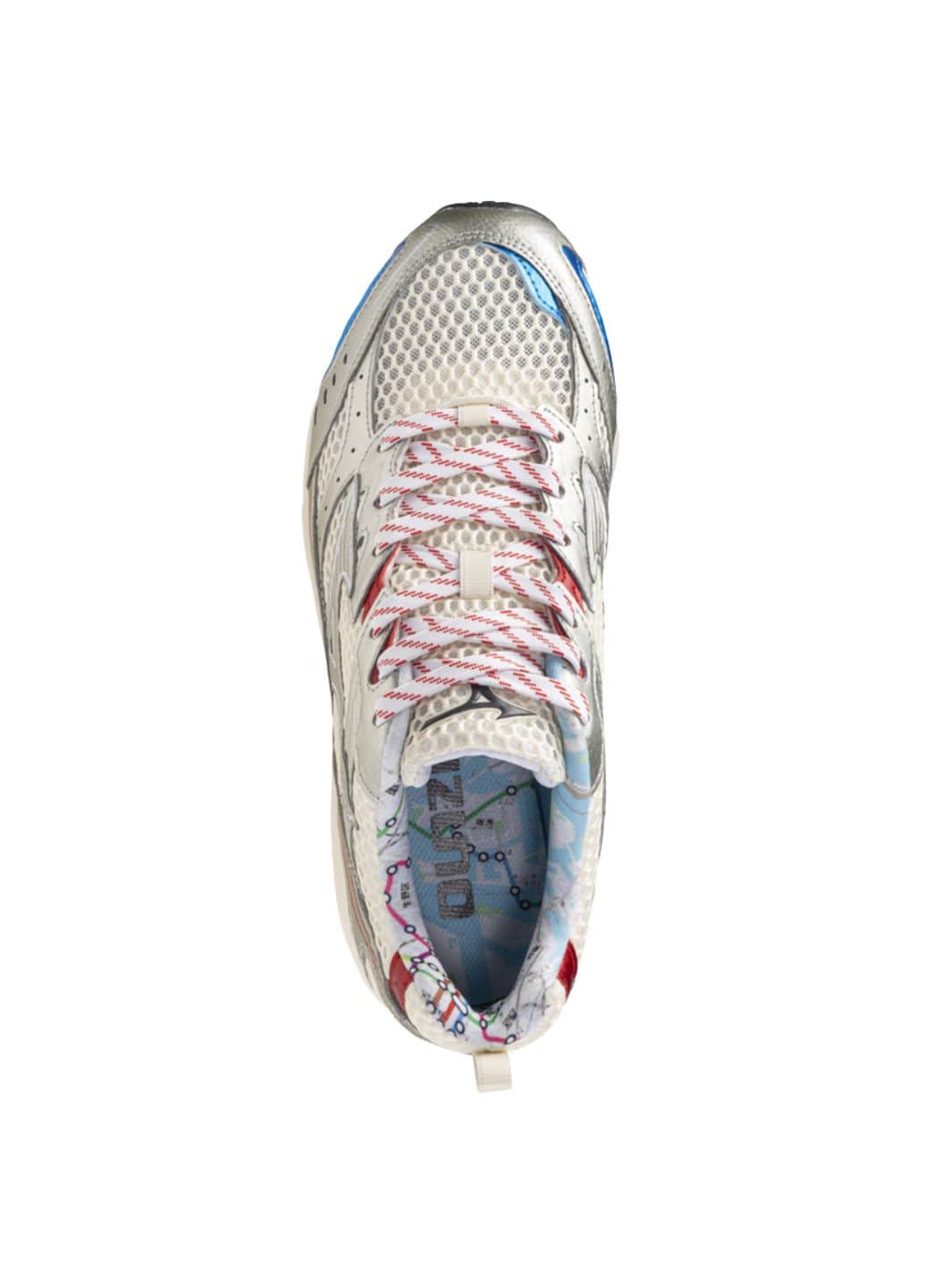 Mizuno Shoes Sneakers | Mizuno MXR Pristine/High Risk Red/Blue