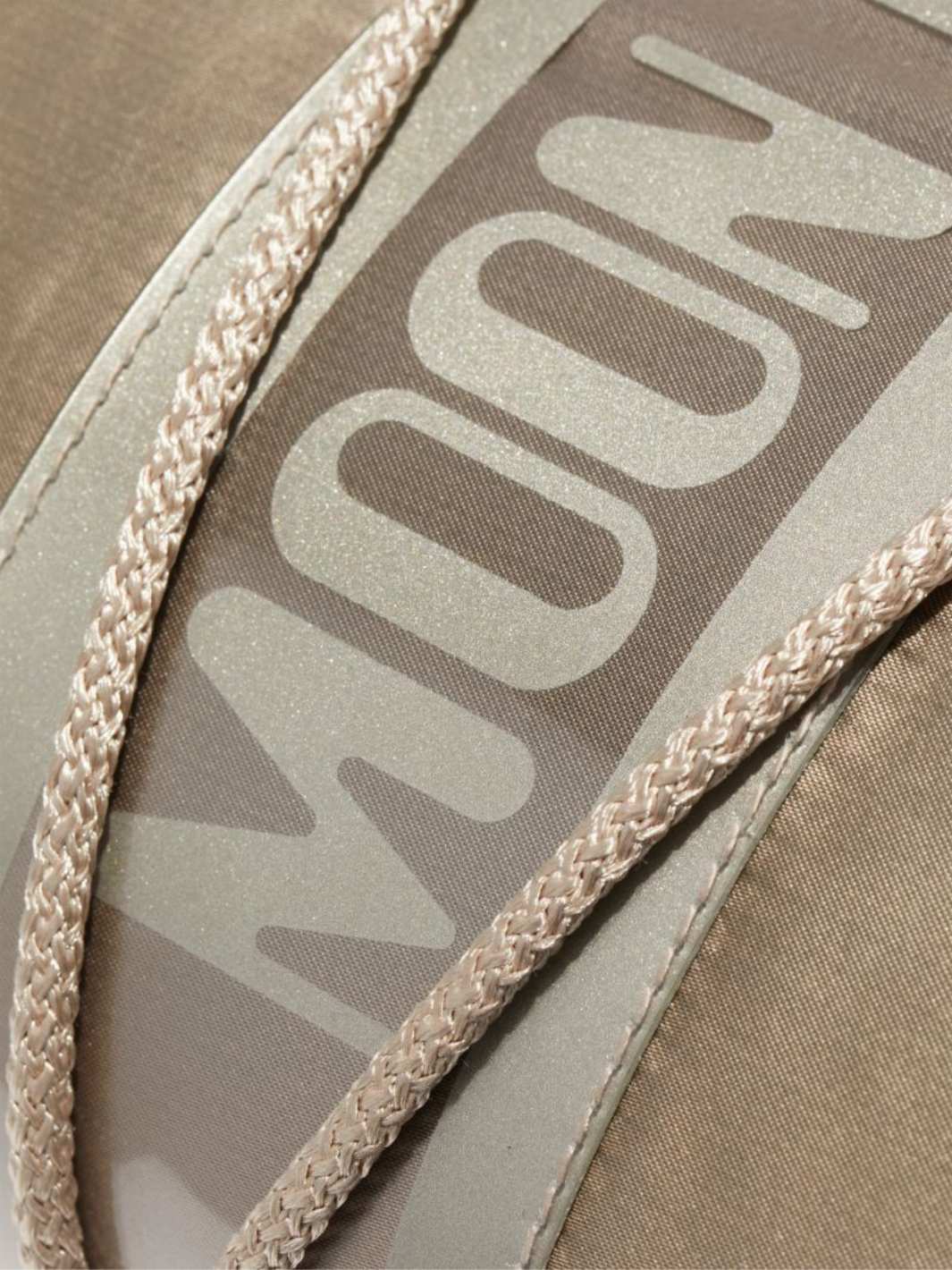 Moon Boot Shoes Boots | MB Icon Glance Platinum Satin