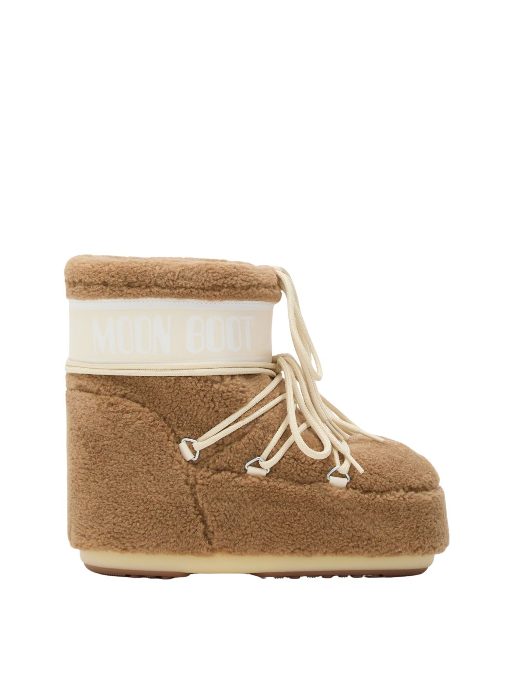 Moon Boot Shoes Boots | MB Icon Low Fleece Camel