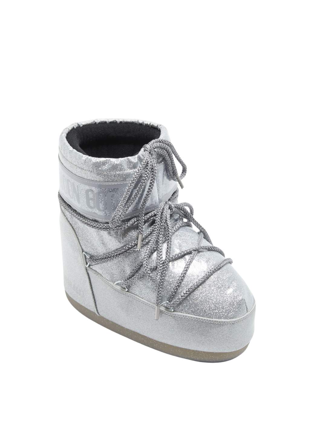 Moon Boot Shoes Boots | MB Icon Low Glitter Silver