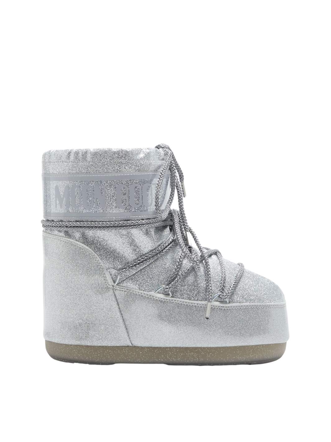 Moon Boot Shoes Boots | MB Icon Low Glitter Silver