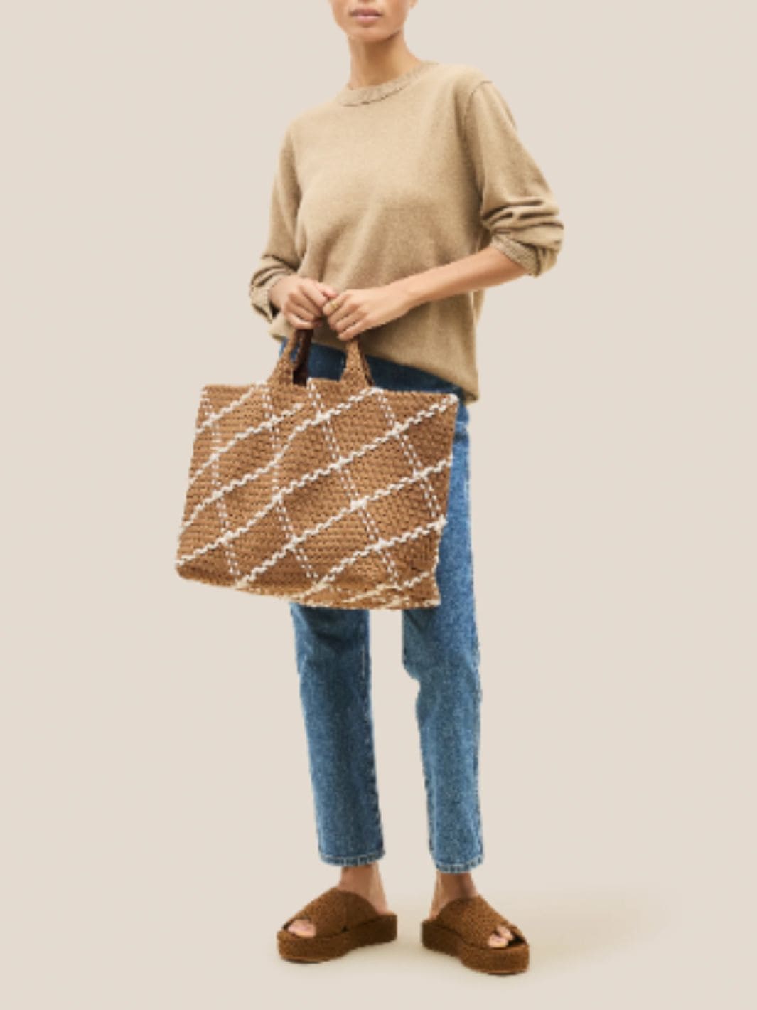 Naghedi Bags Tote Bag | St. Barths Large Tote Cove