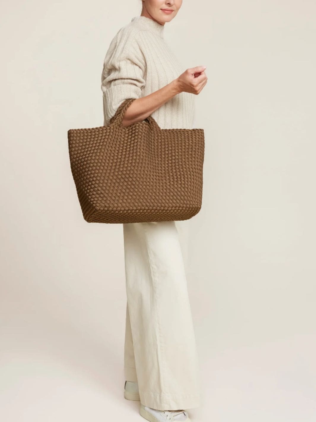 Naghedi Bags Tote Bag | St. Barths Large Tote Mink