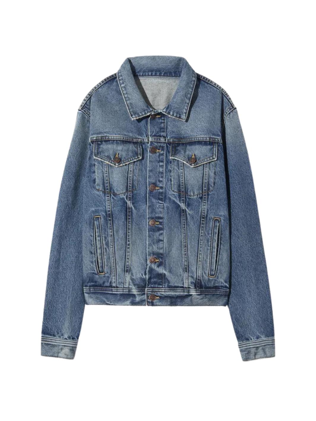 Nili Lotan Outerwear Denim Jacket | Hubert Denim Jacket Ocean Wash